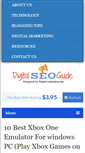 Mobile Screenshot of digitalseoguide.com